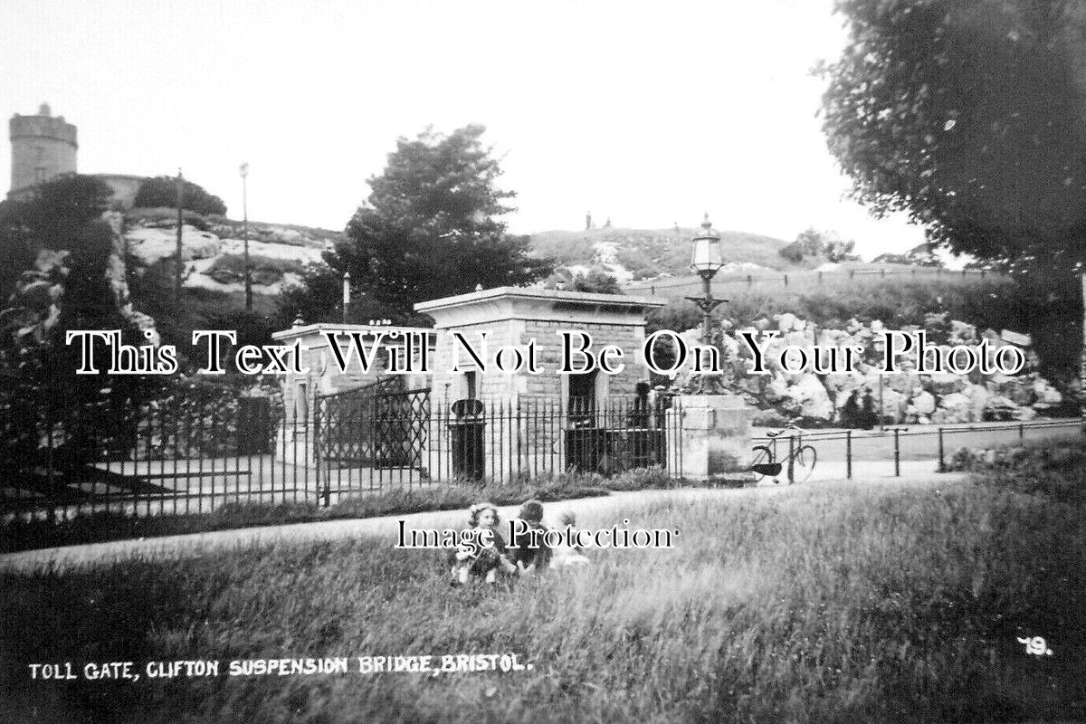 BR 803 - Toll Gate, Clifton Suspension Bridge, Bristol c1910