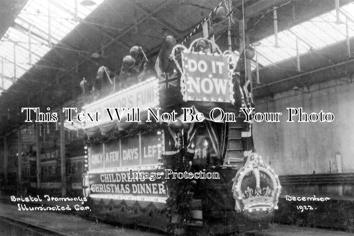 BR 810 - Bristol Tramways Illuminated Tram Car, Bristol 1922