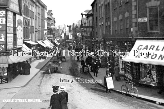 BR 841 - Castle Street, Bristol c1917