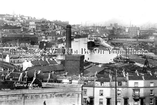 BR 842 - View Of Bristol Docks, Bristol