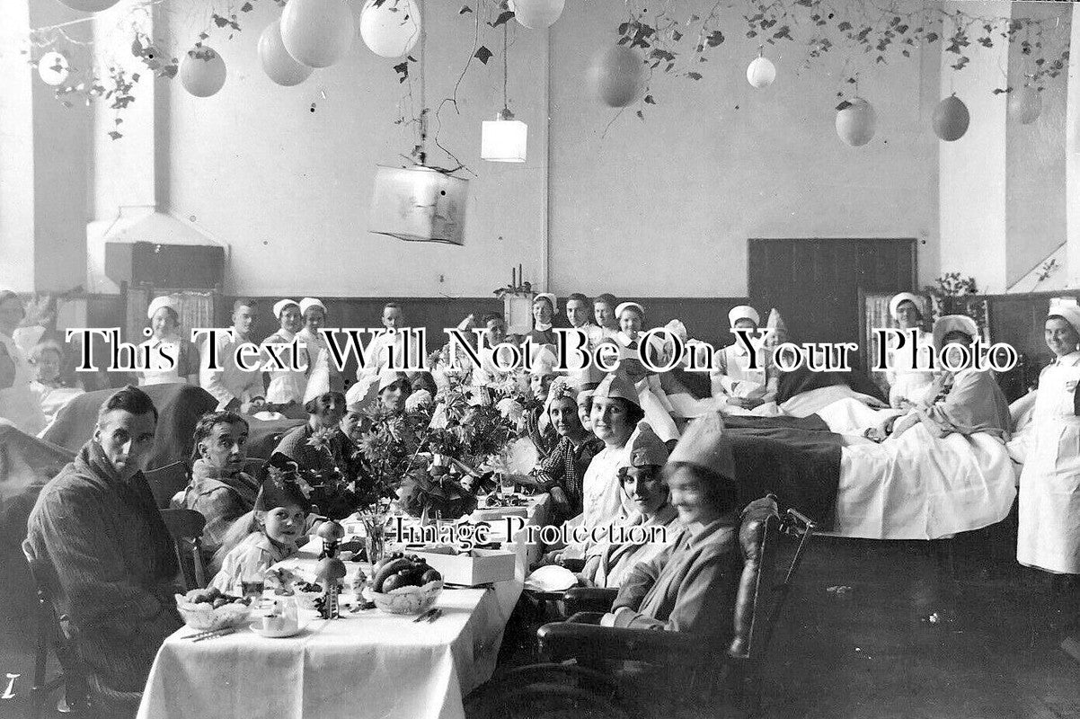 BR 863 - Bristol War Hospital Christmas Party, Bristol WW1