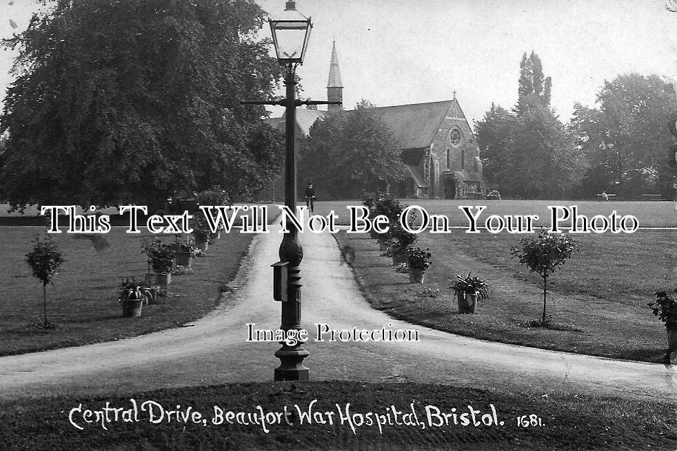 BR 9 - Central Drive, Beaufort War Hospital, Bristol - WW1