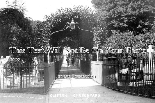 BR 923 - Clifton Churchyard, Bristol c1908