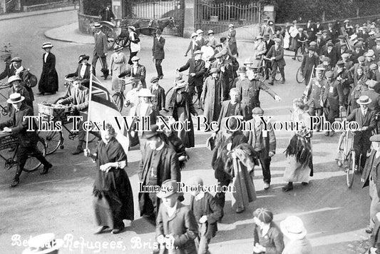 BR 931 - Belgian Refugees At Bristol WW1