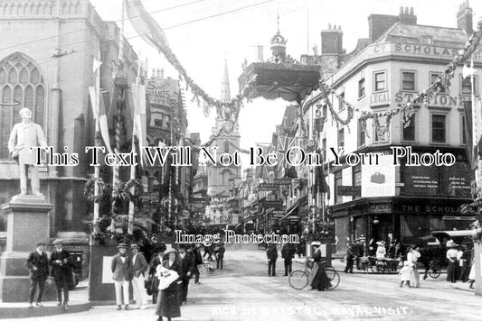 BR 946 - High Street Royal Visit, Bristol