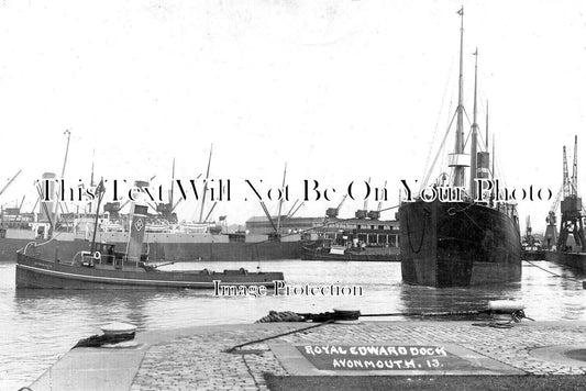 BR 953 - Royal Edward Dock, Avonmouth, Bristol c1940