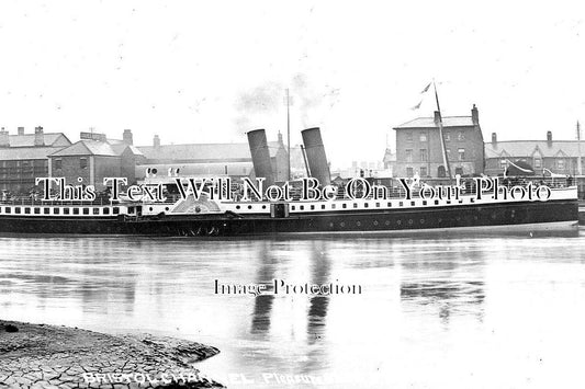 BR 972 - Paddle Steamer Gwalia In Bristol Channel