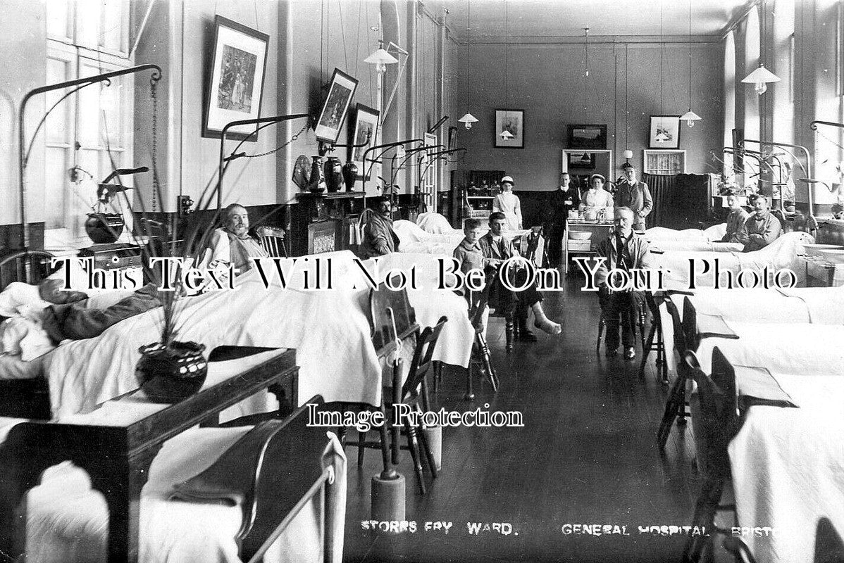 BR 982 - Storrs Fry Ward, Bristol General Hospital c1910