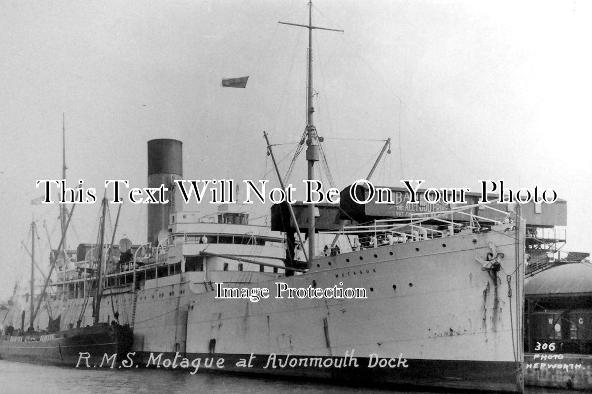 BR 99 - R.M.S Montagua, Avonmouth Dock, Bristol