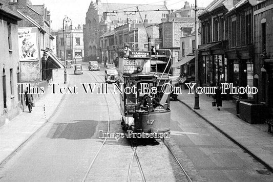 BR 997 - Tram Car No17, Church Road, St George, Bristol c1939