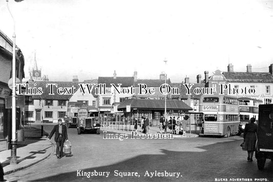 BU 1034 - Kingsbury Square, Aylesbury, Buckinghamshire c1948