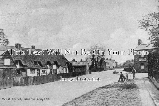 BU 104 - West Street, Steeple Claydon, Buckinghamshire c1909