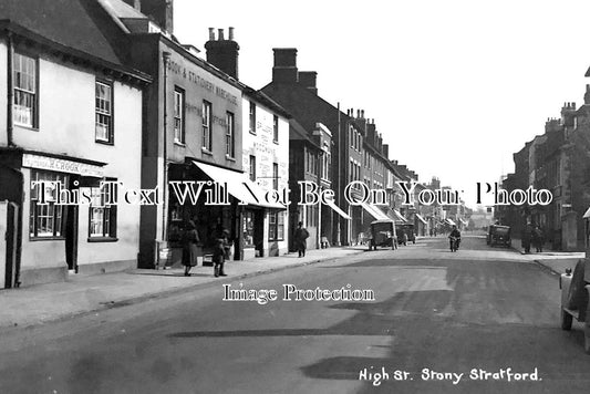 BU 1041 - High Street, Stony Stratford, Buckinghamshire