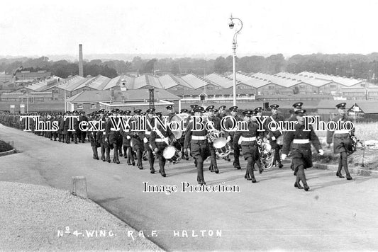 BU 1052 - RAF Halton No 4 Band & Men, Buckinghamshire