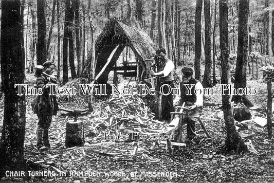 BU 1077 - Great Missenden Chair Turners, Hampden Woods, Buckinghamshire