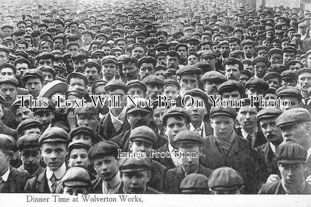 BU 109 - Dinner Time At Wolverton Works, Buckinghamshire