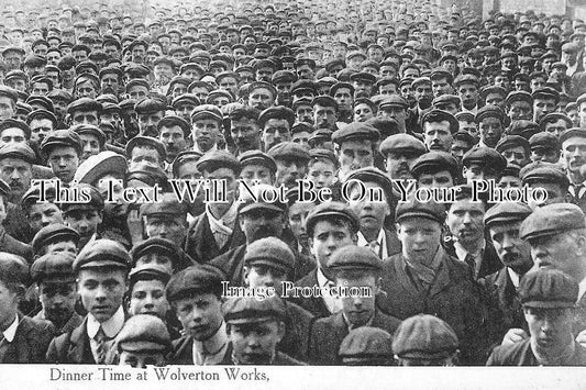 BU 109 - Dinner Time At Wolverton Works, Buckinghamshire