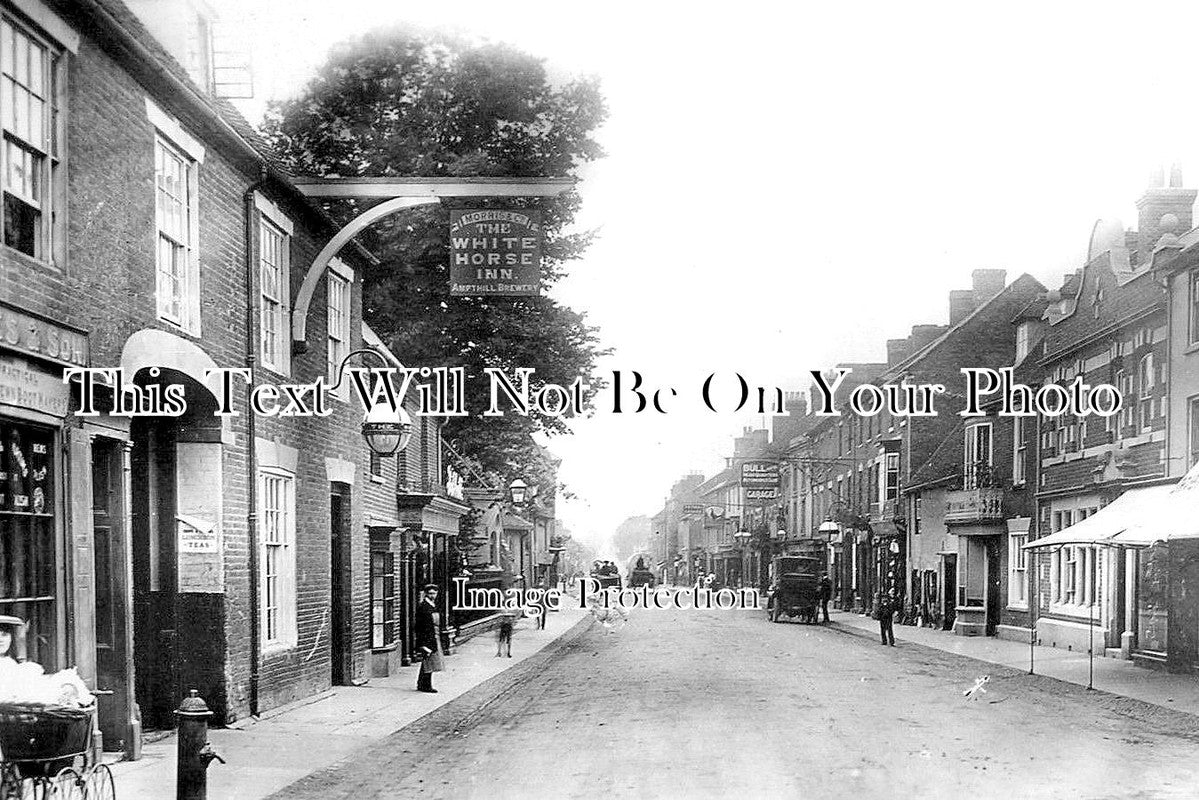BU 1111 - High Street, Stony Stratford, Buckinghamshire c1905