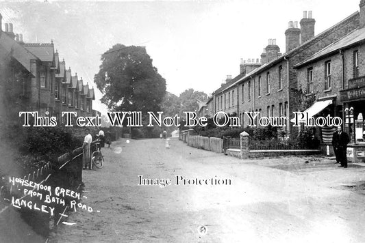 BU 1119 - Horsemoor Green From Bath Road, Langley, Buckinghamshire c1910