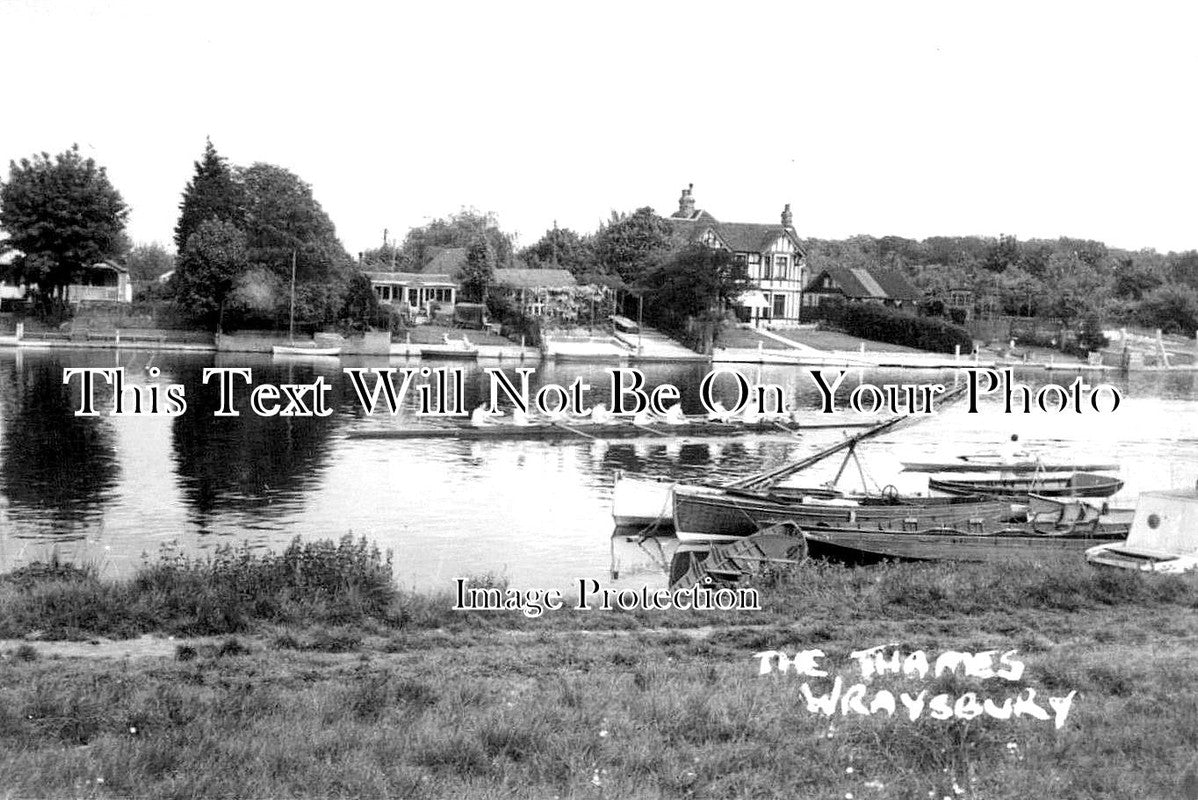 BU 1123 - The Thames, Wraysbury, Buckinghamshire