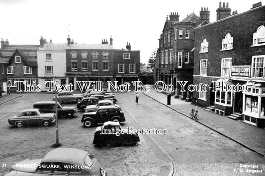 BU 1146 - Market Square, Winslow, Buckinghamshire