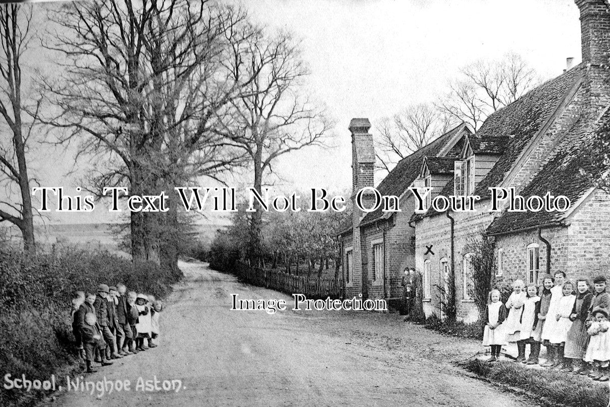 BU 1235 - Ivinghoe Aston School, Buckinghamshire c1910 – JB Archive