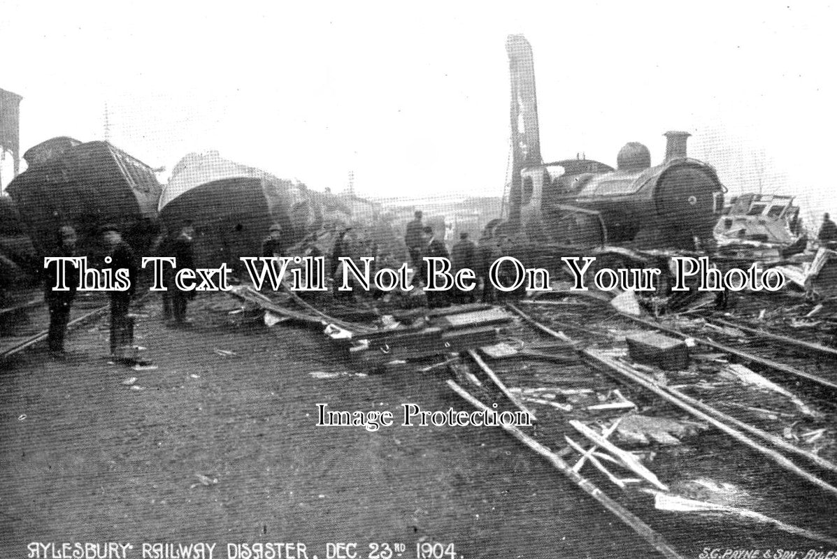 BU 1264 - Aylesbury Railway Disaster, Buckinghamshire 1904