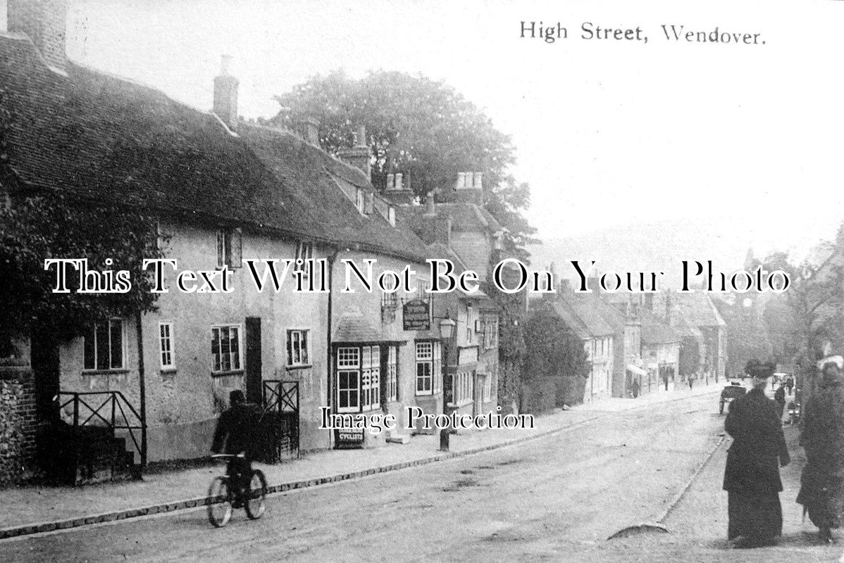 BU 1320 - High Street, Wendover, Buckinghamshire c1910