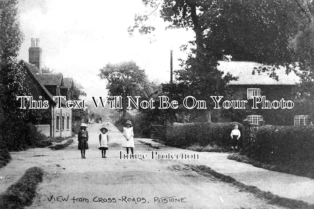 BU 1333 - The Cross Roads, Pitstone, Buckinghamshire c1916