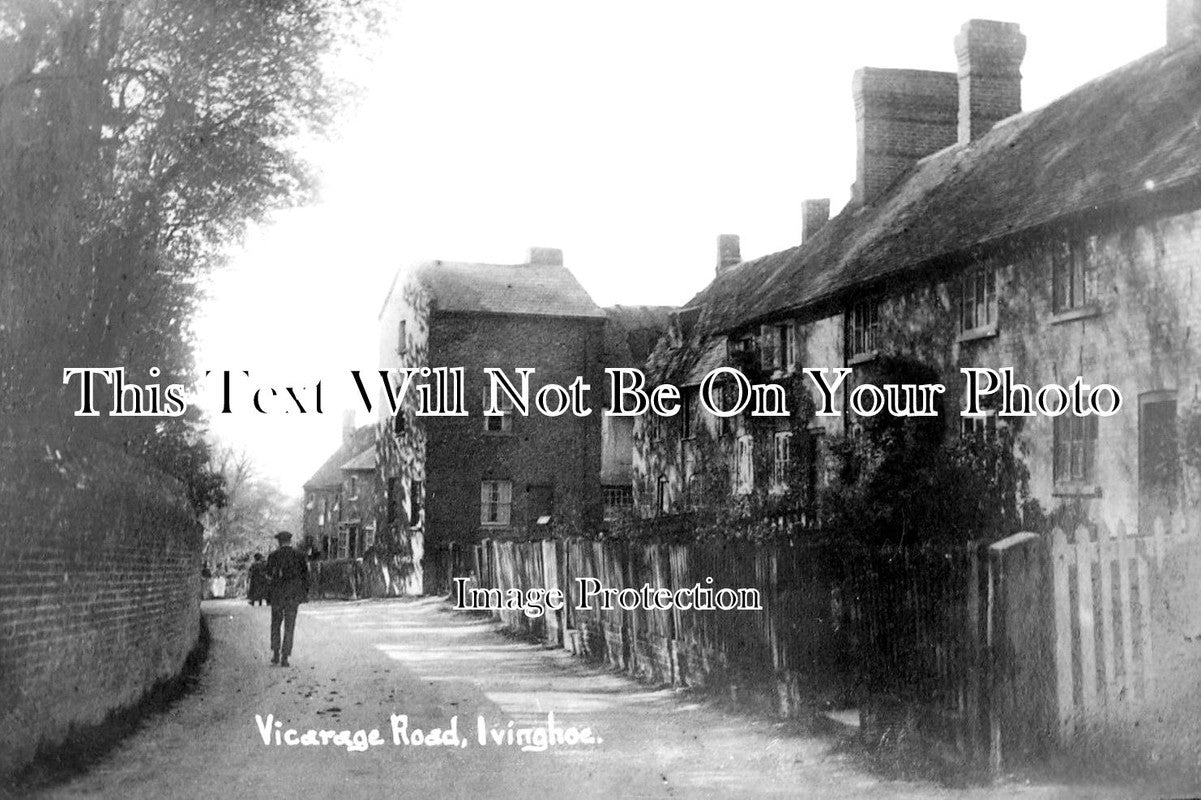 BU 1335 - Vicarage Road, Ivinghoe, Buckinghamshire c1921