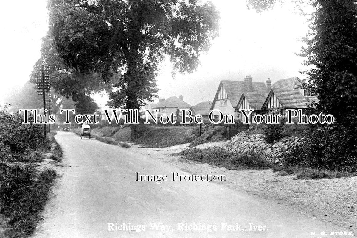 BU 1414 - Richings Way, Richings Park, Iver, Buckinghamshire c1931