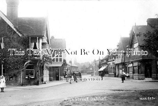 BU 1418 - High Street, Datchet, Buckinghamshire c1917