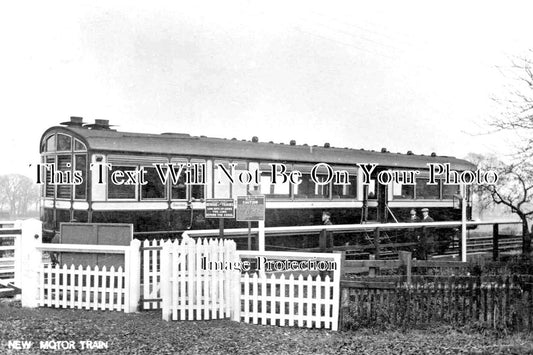 BU 1461 - L&NW Motor Train, Bletchley Woburn Sands  Lidlington Bedford Line