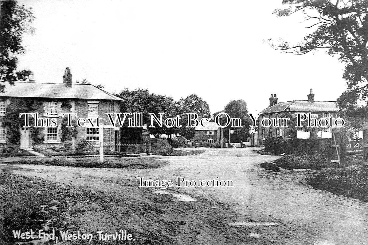 BU 1507 - West End, Weston Turville, Buckinghamshire c1905