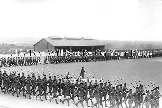 BU 1519 - RAF Halton Troops On Parade, Buckinghamshire 1927