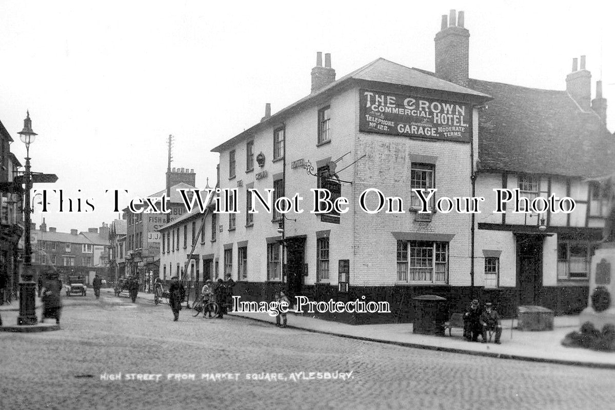 BU 1535 - The Crown Hotel, High Street, Aylesbury, Buckinghamshire