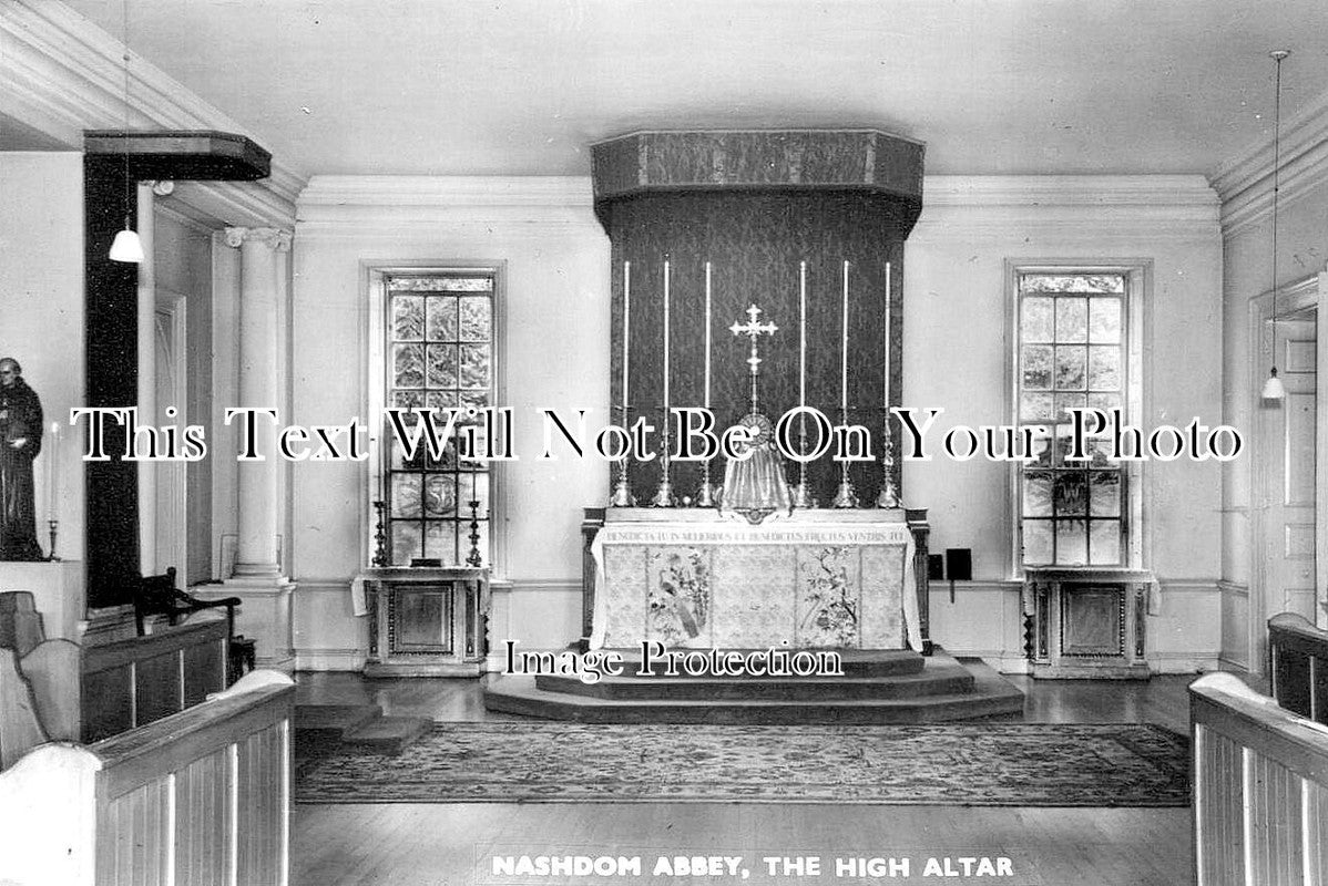 BU 1552 - The High Altar, Nashdom Abbey, Burnham, Buckinghamshire