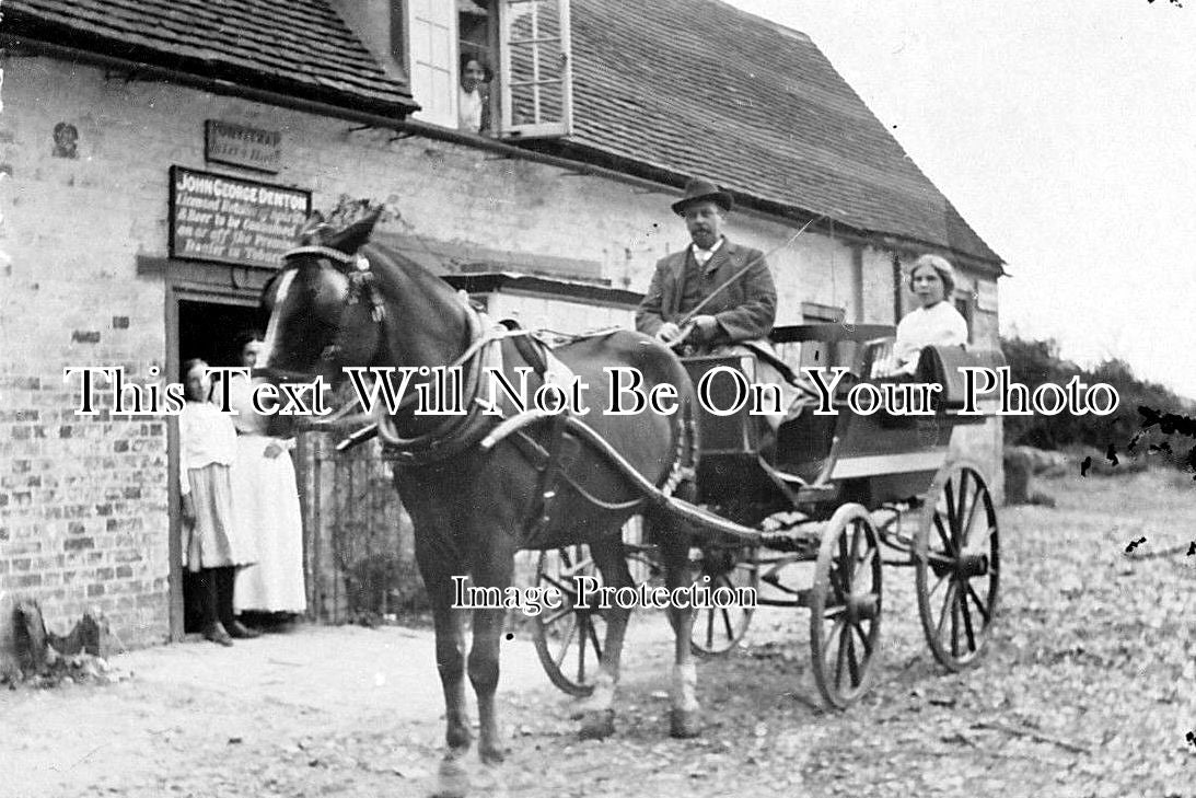 BU 165 - Red Lion Inn, Bledlow Ridge, Thame, Buckinghamshire c1913