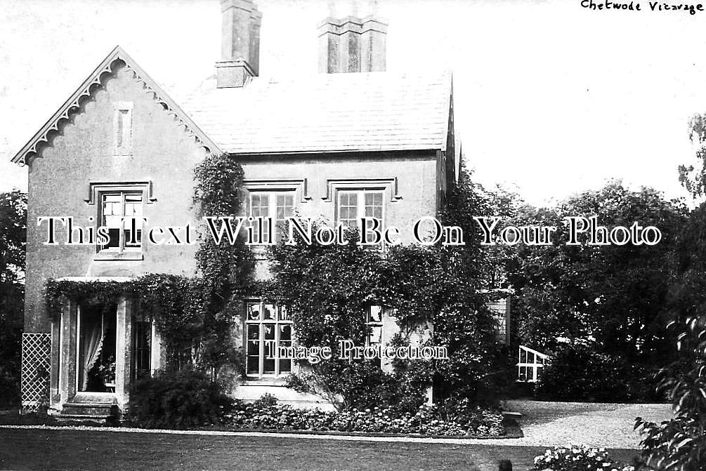 BU 1652 - Chetwode Vicarage, Buckinghamshire c1905