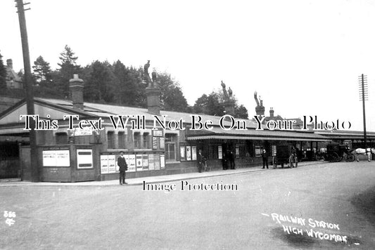 BU 1709 - High Wycombe Railway Station, Buckinghamshire