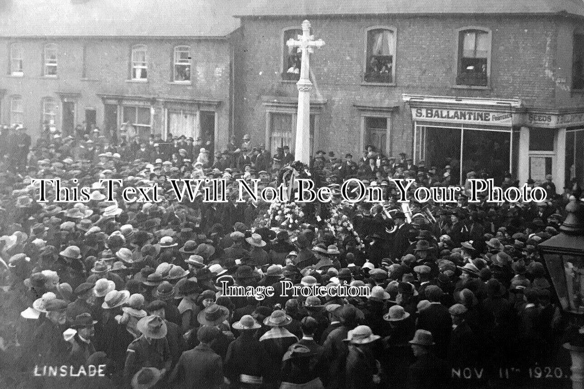 BU 1773 - Armistice Day, Linslade, Buckinghamshire 1920