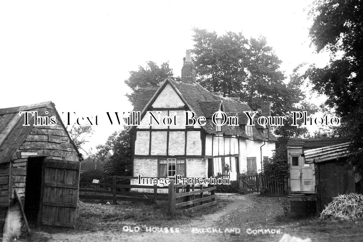 BU 1775 - Old Houses, Buckland Common, Buckinghamshire – JB Archive