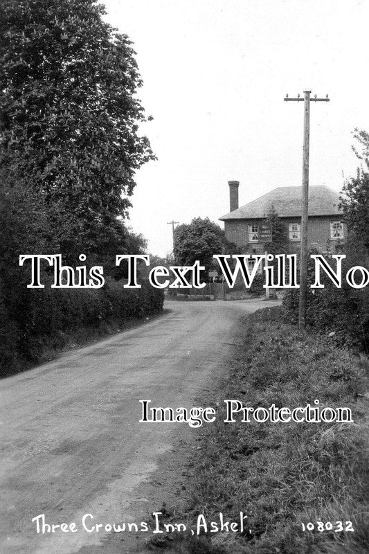 BU 1804 - Three Crowns Inn Pub, Asket, Buckinghamshire
