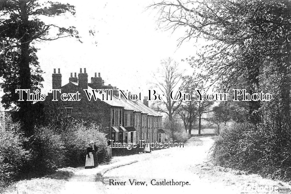 BU 1807 - River View, Castlethorpe, Buckinghamshire c1917 – JB Archive