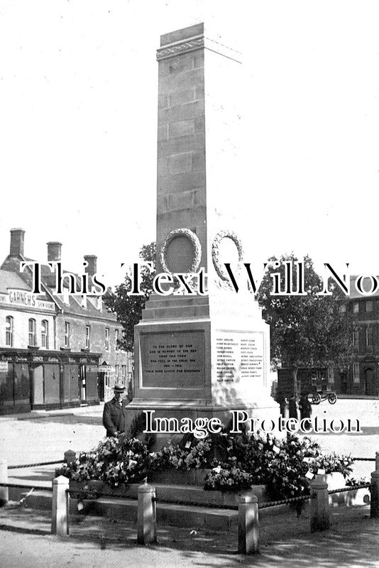 BU 1814 - Olney WW1 War Memorial, Buckinghamshire