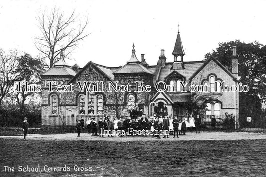 BU 1838 - The School, Gerrards Cross, Buckinghamshire c1910