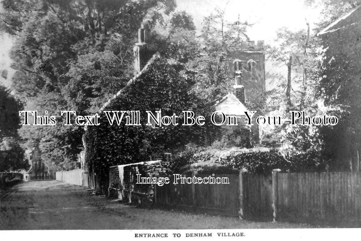 BU 1842 - Denham Village, Buckinghamshire c1913