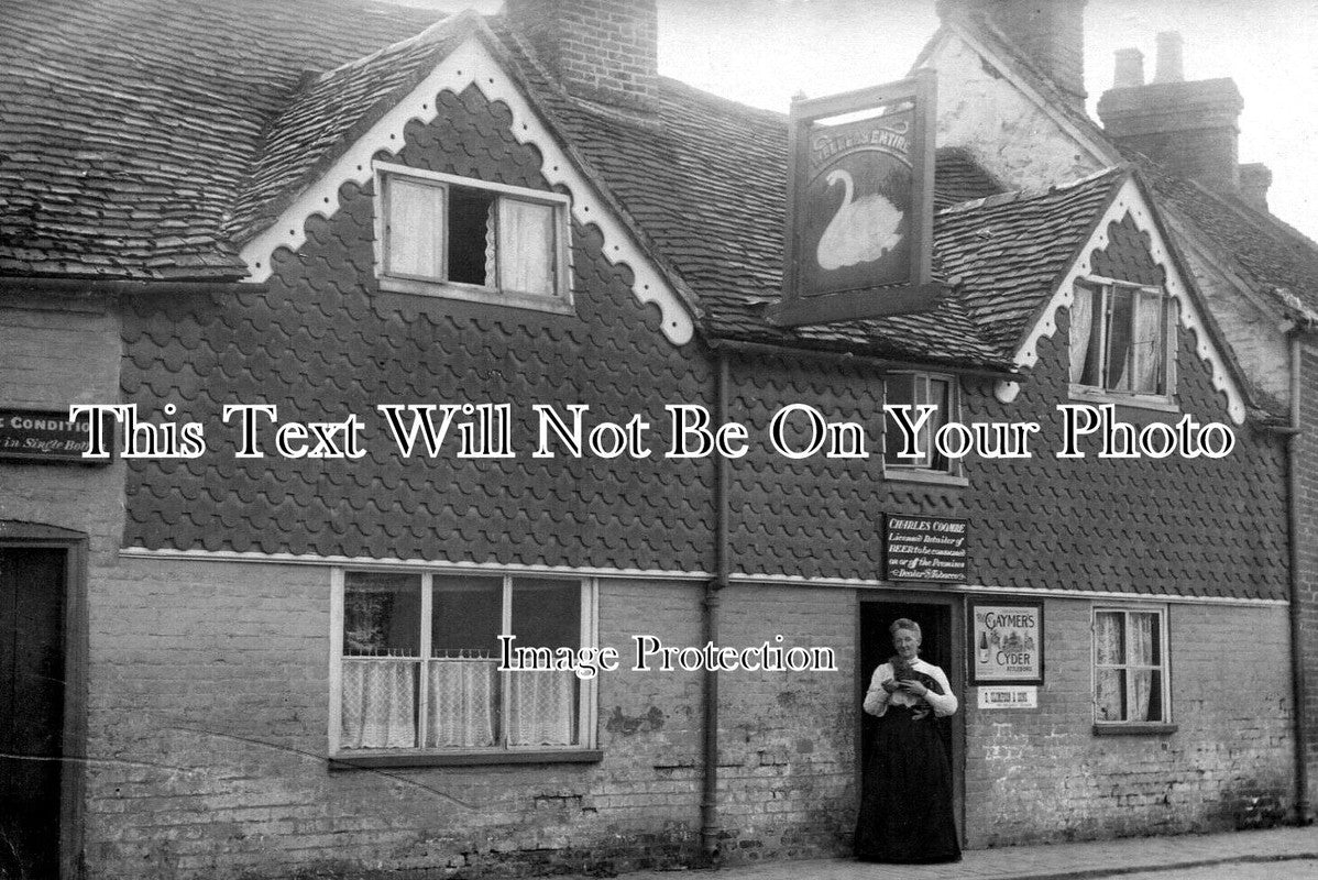 BU 1848 - The Swan Pub, Church Street, Great Missenden, Buckinghamshire c1909