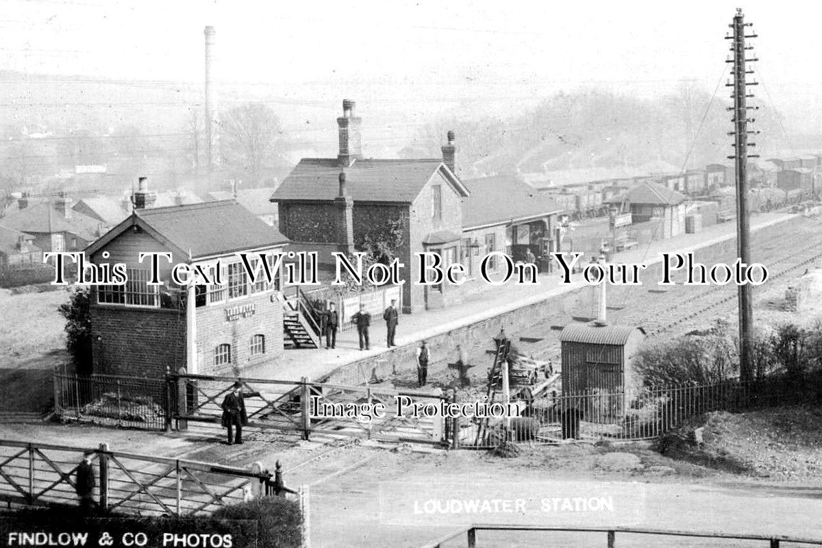 BU 1851 - Loudwater Railway Station, High Wycombe, Buckinghamshire