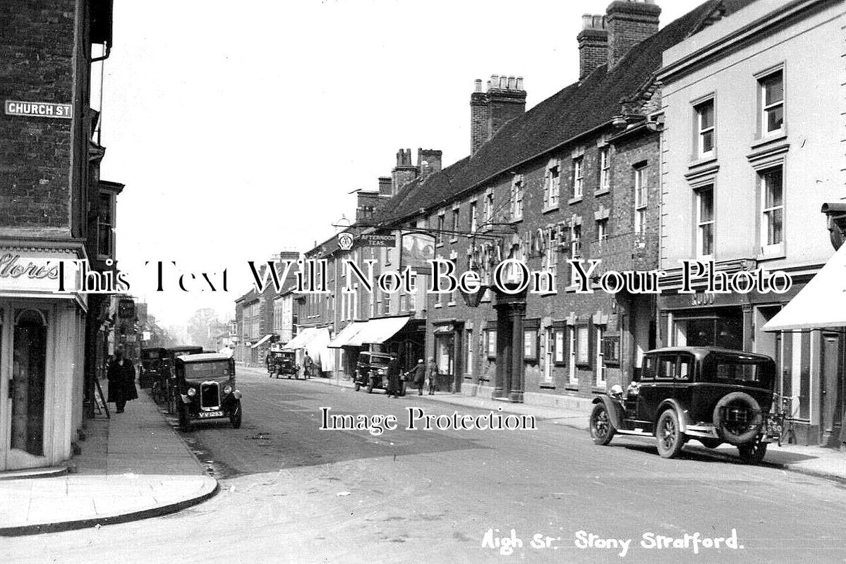 BU 1869 - High Street, Stony Stratford, Buckinghamshire